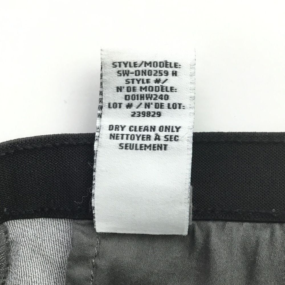 Helmut Lang Womens Pull-On Cropped Slim Jeans sz 31 Stretch Charcoal Grey USA - Picture 7 of 9